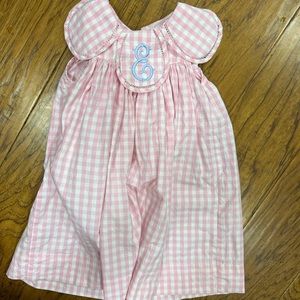 “E” monogram Cecil & Lou dress